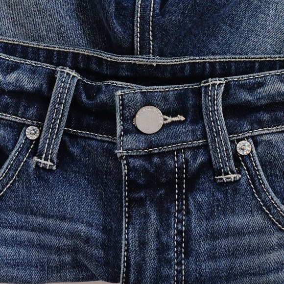 Buckle Black Distressed Jean Shorts - Picture 4 of 4